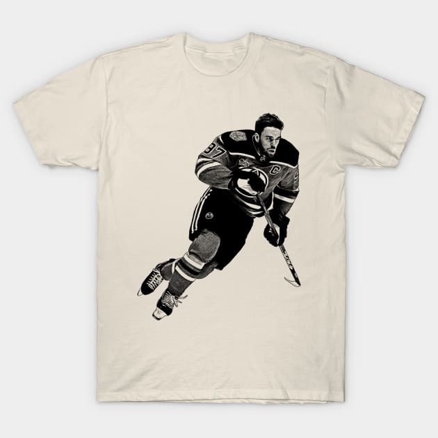 Connor Mcdavid Vintage T-Shirt by Puaststrol
